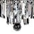 Pendente Kri Cromado e Transp (D)18Cm (A)21Cm 1xG9 | HU2105 - Imagem 2