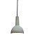 Pendente Concret Cromado E Cinza (D)19Cm (A)29Cm 1Xe27 | ID001 - Imagem 1