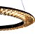 Pendente Orbit Cromado Transp (D)62cm 30W 3000K | ID009C - Imagem 3