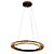 Pendente Orbit Rose Gold Champanhe (D)62cm 30W 3000K | ID009E - Imagem 1