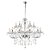 Lustre Anjou Cromado Transp (D)82Cm (A)100Cm 18Xe14 | JF118C - Imagem 1