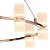 Pendente Candel French Gold (D)62Cm 18X2W 3000K | JJ001 - Imagem 3