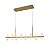 Pendente Clair Sand Gold  Branco (C)105Cm 16X2W 3000K | JJ011 - Imagem 1