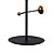 Abajur Fuxico Dourado E Preto (A)52Cm 12W 3000K | JU004 - Imagem 3