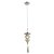 Pendente Organika Cromado Champanhe (A)42Cm 1xE14 | KB002A - Imagem 1
