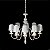 Lustre Metal Branco 80Cm X 60Cm  8Xg9 | KL009W - Imagem 1
