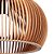 Pendente Wood Madeira Caramelo (D)45cm (A)28cm 1Xe27 | LB003 - Imagem 2