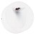 Balizador Risu Metal Branco 11Cm X 4,5Cm 3W | LZ024W - Imagem 1