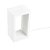 Abajur Aluminio 10Cm X 8Cm X 18Cm 5W Branco | LZ051A - Imagem 2