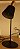 Abajur Pipe Dourado Linho Preto (A)49.5Cm | ME002 - Imagem 2