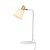 Abajur Pipe Dourado E Branco (D)12Cm (A)49.5Cm | ME002W - Imagem 1