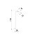 Coluna Pipe Dourado E Branco (D)12Cm (A)139Cm | ME003W - Imagem 5