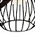 Abajur Lamp Preto Metal (D)18Cm (A)22Cm 1xG9 | ML001B - Imagem 4