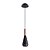 Pendente Pituco Rose Gold Preto (D)9Cm 1xGU10 | ML016B - Imagem 1