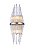 Arandela Sansa Dourado (D)12Cm (A)55Cm | MR008 - Imagem 1
