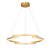 Pendente Match Dourado Redondo (D)80cm 3000K | MV001 - Imagem 1