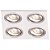 Spot Embutir Ecco 4Xminidicroica Bivolt Prata | NS5104A - Imagem 1