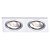Spot Embutir Ecco 2Xpar20 Bivolt Prata | NS5202A - Imagem 1