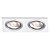 Spot Embutir Ecco 2Xpar30 Bivolt Prata | NS5302A - Imagem 1