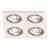 Spot Embutir Ecco 4Xpar30 Bivolt Prata | NS5304A - Imagem 1