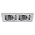 Spot Embutir Monet 2Xdicroica Bivolt Escovado | NS6002A - Imagem 1
