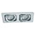 Spot Embutir Monet 2Xpar20 Bivolt Branco | NS6202B - Imagem 1