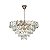 Pendente Foglia Sand Gold Cristal (D)60cm | OC003 - Imagem 1