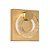Arandela Oggi Dourado (C)18Cm (L)7Cm (A)10Cm 2700K | OC016 - Imagem 1