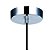 Pendente Shade Cromado Espelhado (A)18Cm (D)25Cm 1xE27 | OP043C - Imagem 2