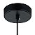 Pendente Fuzy Cobre Vidro 27,5Cm X 25Cm 1xE27 | OP055A - Imagem 2