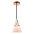 Pendente Bar Cobre Branco Vidro (D)14Cm (A)22Cm | OP057A - Imagem 1