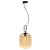 Pendente Khao Preto Champanhe (D)25Cm (A)45Cm 1xE27 | OP060CH - Imagem 1