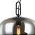 Pendente Khao Preto Fume D 35Cm X 36,5Cm 1xE27 | OP061S - Imagem 3