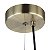Pendente Bangkok Metal Vidro Fume (D)32Cm (A)37,7Cm | OP062S - Imagem 2