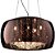 Pendente Plafon Soho Cromado Cobre (D)40Cm 5xG9 | PD002CO - Imagem 2