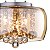 Pendente Plafon Soho Cromado Ambar (D)28Cm 3xG9 | PD005AM - Imagem 2