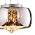 Pendente Plafon Soho Cromado Transp (D)28Cm 3xG9 | PD005CR - Imagem 2
