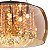 Pendente Plafon Soho Cromado Ambar (D)60Cm 9xG9 | PD006AM - Imagem 2