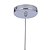 Pendente Obi Cromado Metal 11Cm X 10Cm 1xG9 | PD008C - Imagem 3