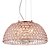 Pendente Bells Cobre Cristal (D)40Cm (A)16.5Cm 5Xg9 | PD009S - Imagem 3