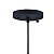 Pendente Net Preto Metal (D)32Cm (A)37Cm 1xE27 | PD015S - Imagem 2