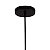 Pendente Hanoi Preto Fume 18Cm x 21,5Cm 1xG9 | PD016S - Imagem 2