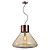 Pendente Gamboa Cobre Champagne (D)53Cm (A)47Cm 1xE27 | PD018L - Imagem 1