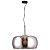 Pendente Nobu Preto Dourado Fume 50cm 1xA60 | RE003BS - Imagem 1