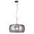 Pendente Nobu French Gold Transparente 50cm 1xA60 | RE003GC - Imagem 1
