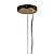 Pendente Nobu French Gold Transparente 50cm 1xA60 | RE003GC - Imagem 2