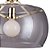 Pendente Nobu French Gold e Transparente 40cm 1xA60 | RE004GC - Imagem 3