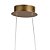 Pendente Fluire Dourado (D)28Cm (A)74Cm 30W 3000K | RE005 - Imagem 2