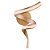 Arandela Fluire Dourado (L)30Cm (A)40Cm 12W 3000K | RE007 - Imagem 1
