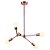 Pendente Leblon Preto (D)75Cm (A)123Cm 7xE27 | RM002B - Imagem 1